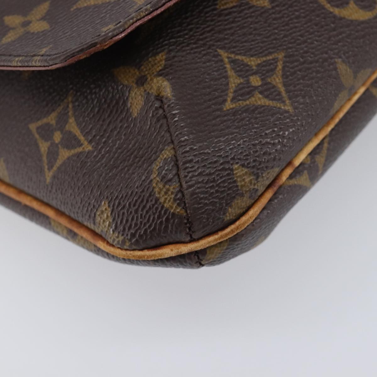 LOUIS VUITTON Monogram Musette Tango Short Strap Shoulder Bag M51257 Auth 207216