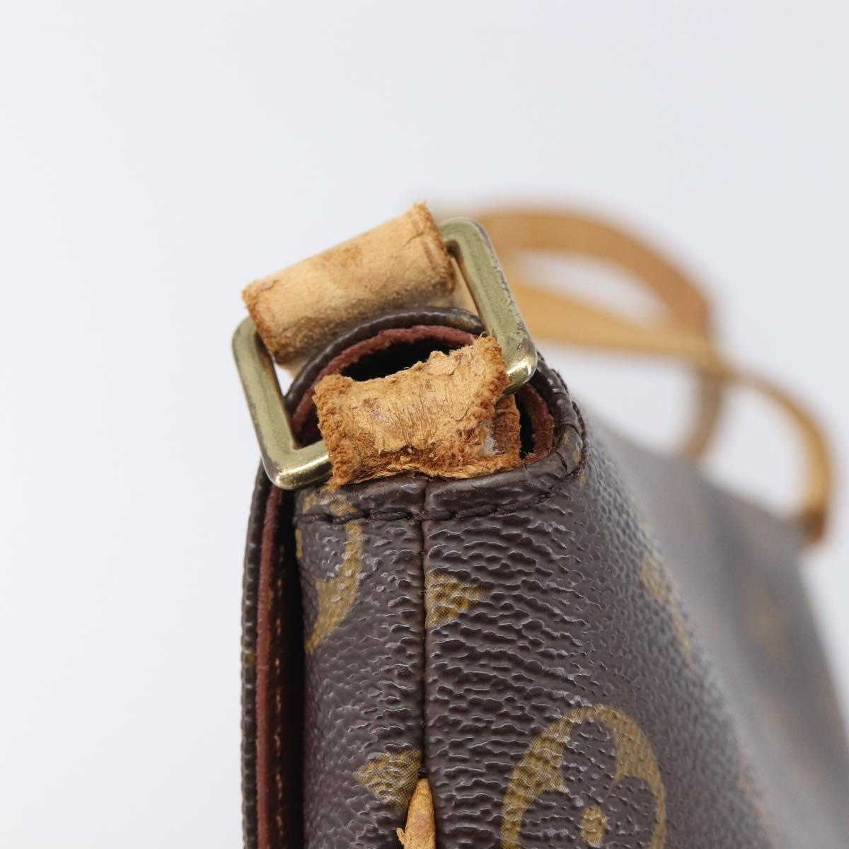 LOUIS VUITTON Monogram Musette Tango Short Strap Shoulder Bag M51257 Auth 207216