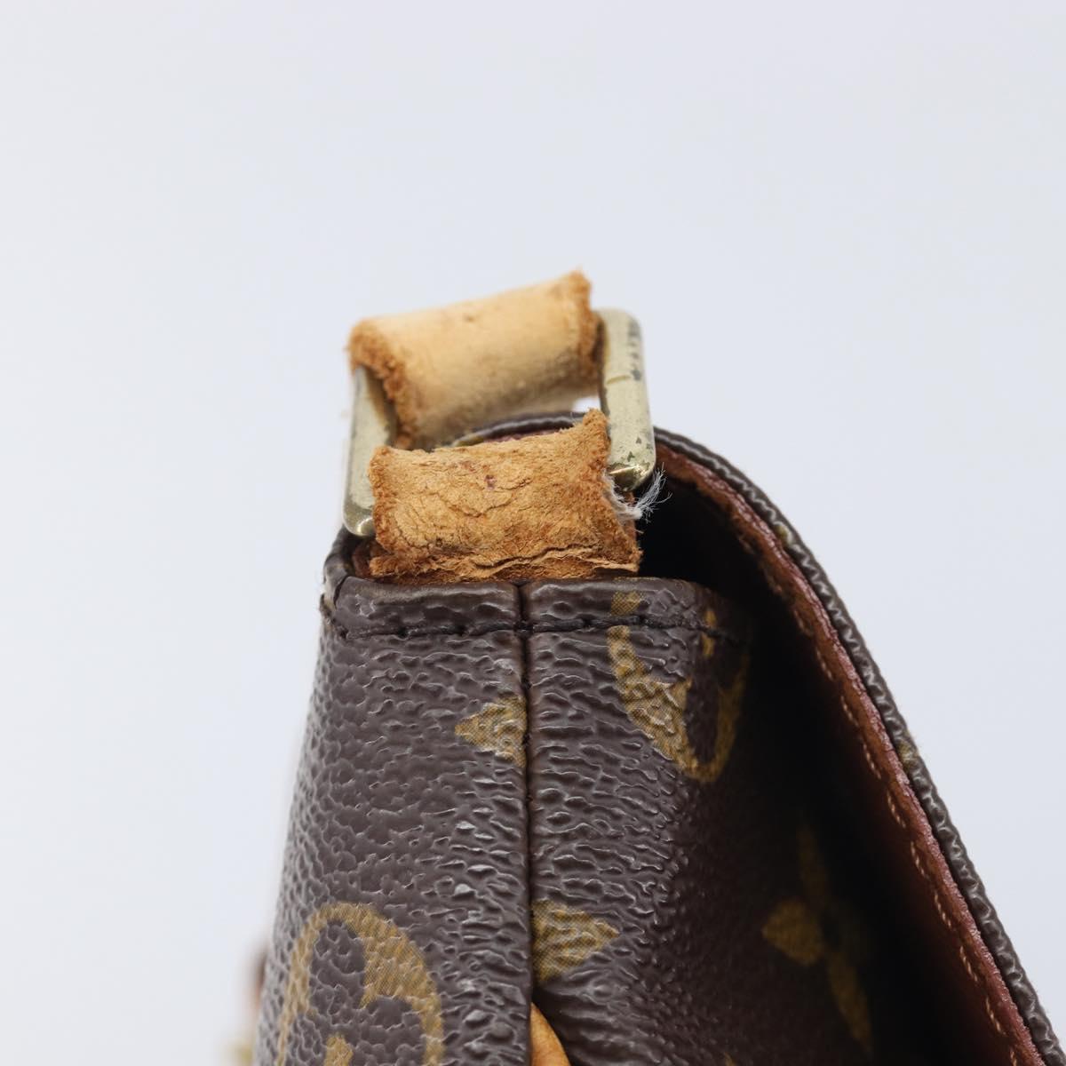 LOUIS VUITTON Monogram Musette Tango Short Strap Shoulder Bag M51257 Auth 207216