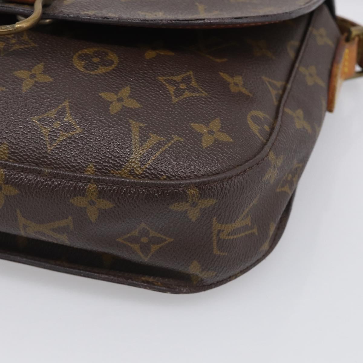 LOUIS VUITTON Monogram Saint Cloud GM Shoulder Bag M51242 LV Auth 207218