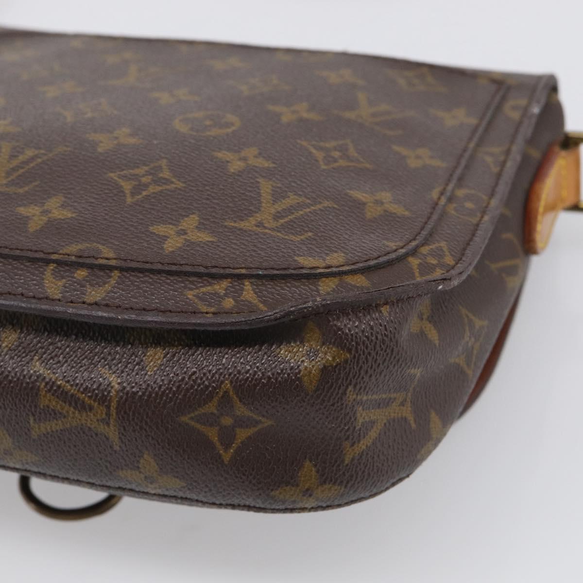 LOUIS VUITTON Monogram Saint Cloud GM Shoulder Bag M51242 LV Auth 207218