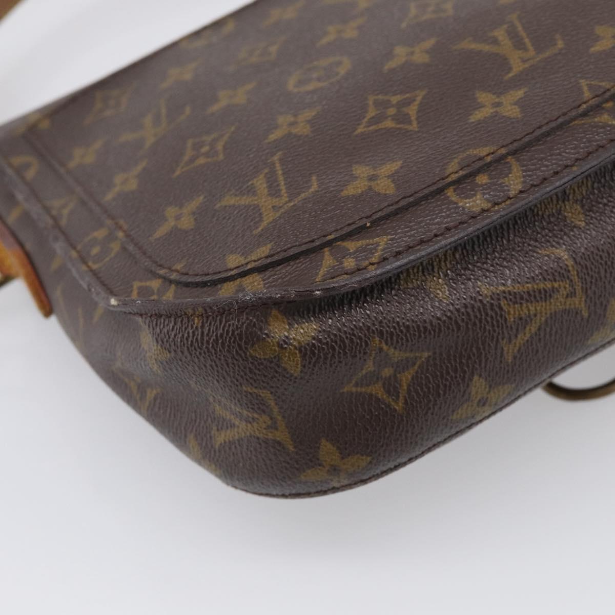 LOUIS VUITTON Monogram Saint Cloud GM Shoulder Bag M51242 LV Auth 207218