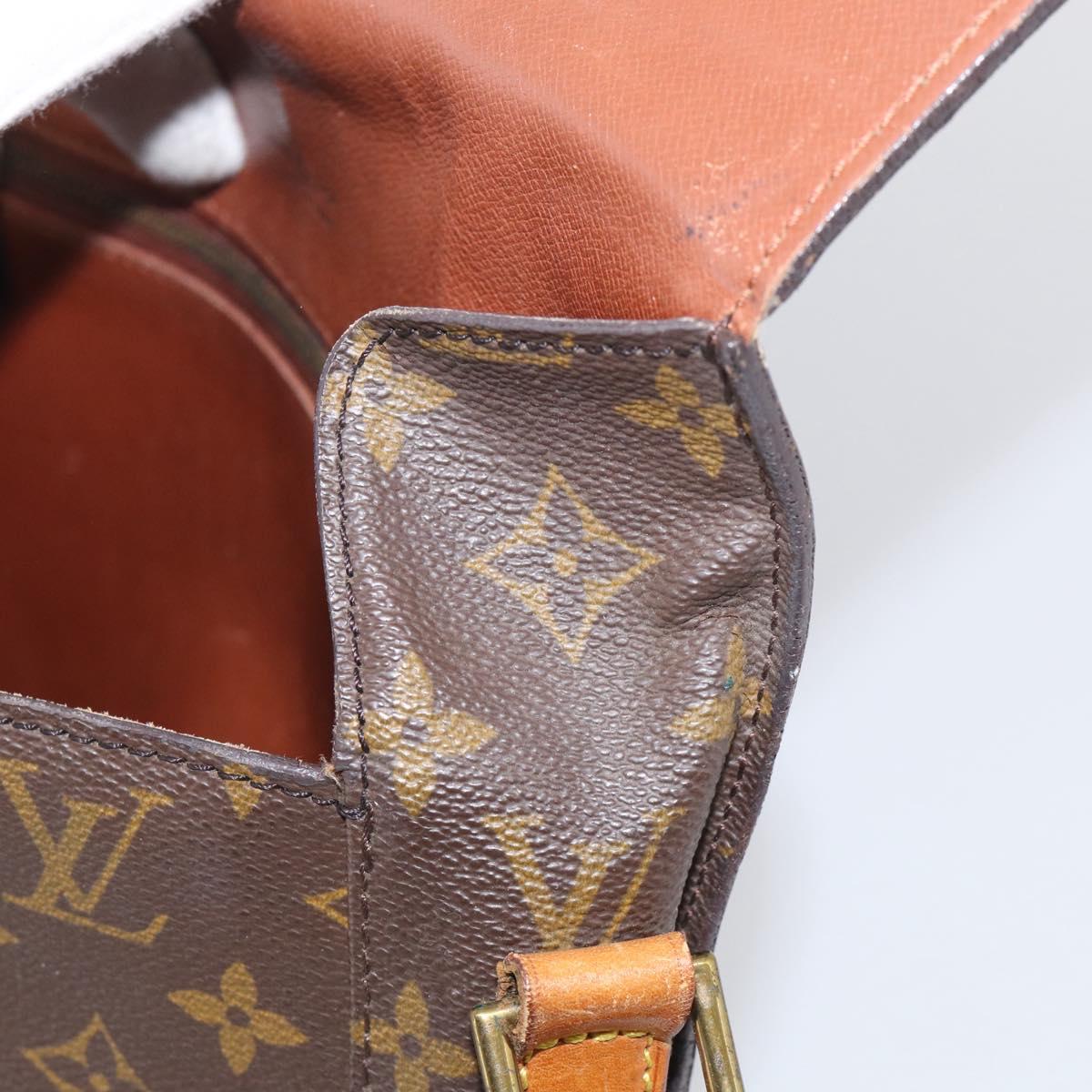LOUIS VUITTON Monogram Saint Cloud GM Shoulder Bag M51242 LV Auth 207218