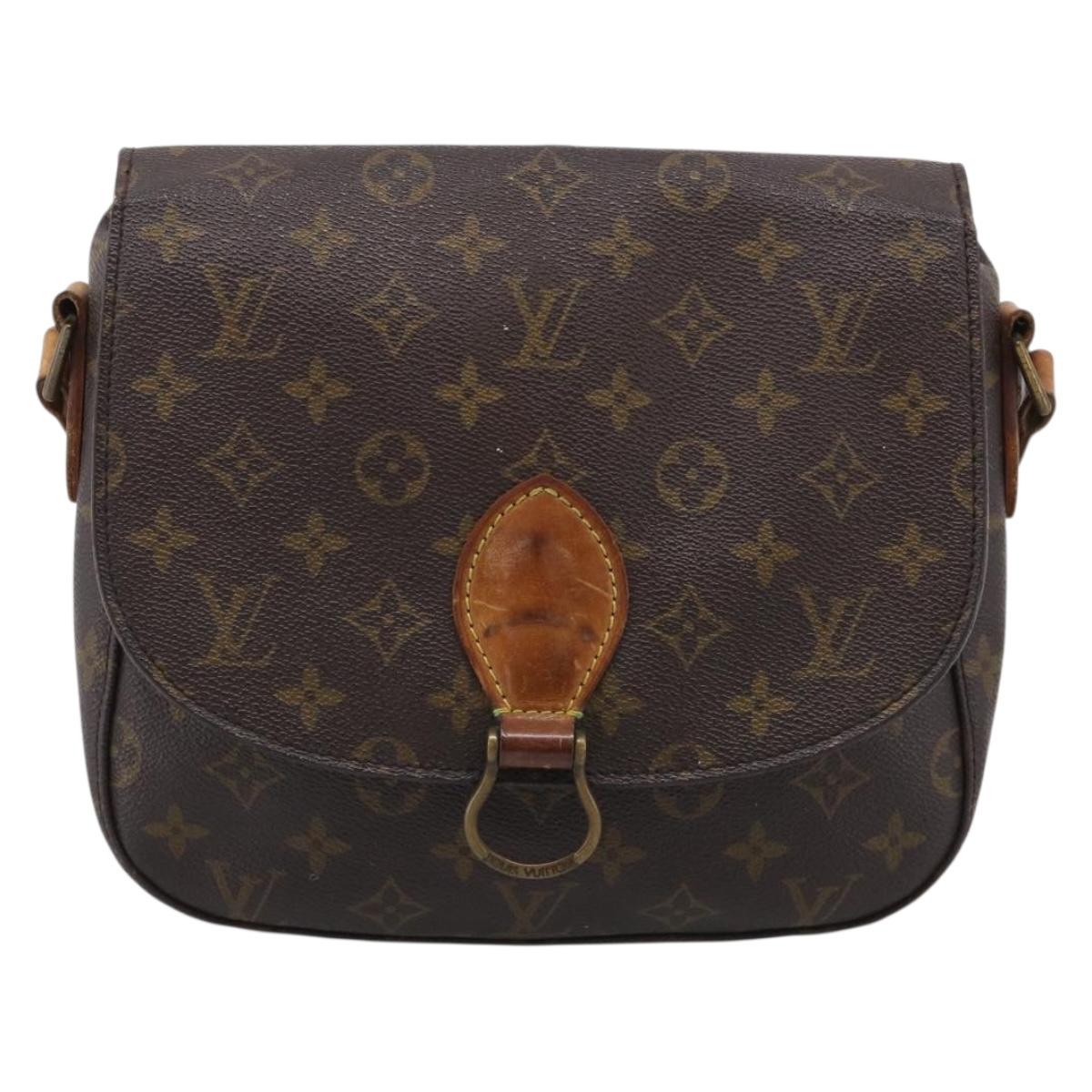 LOUIS VUITTON Monogram Saint Cloud GM Shoulder Bag M51242 LV Auth 207218
