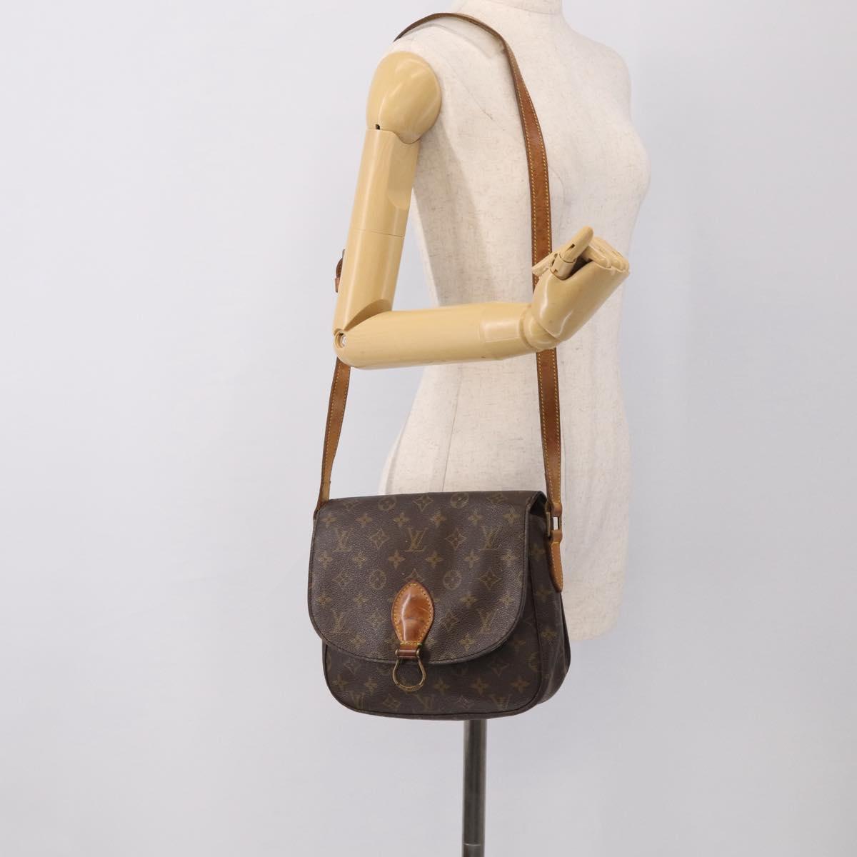 LOUIS VUITTON Monogram Saint Cloud GM Shoulder Bag M51242 LV Auth 207218