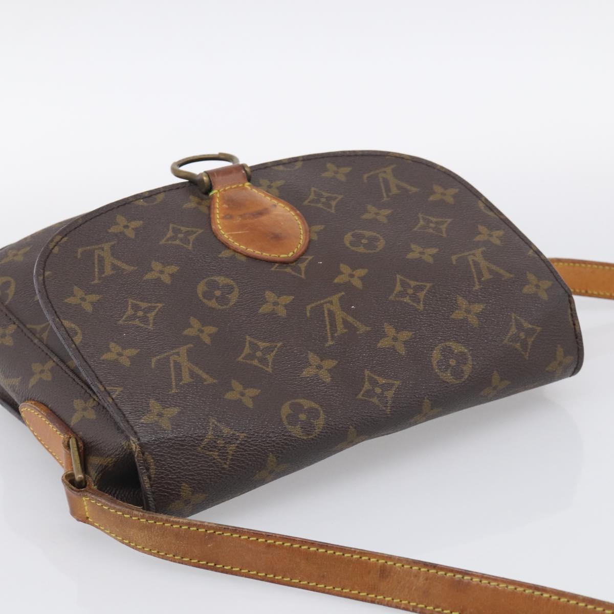 LOUIS VUITTON Monogram Saint Cloud GM Shoulder Bag M51242 LV Auth 207218