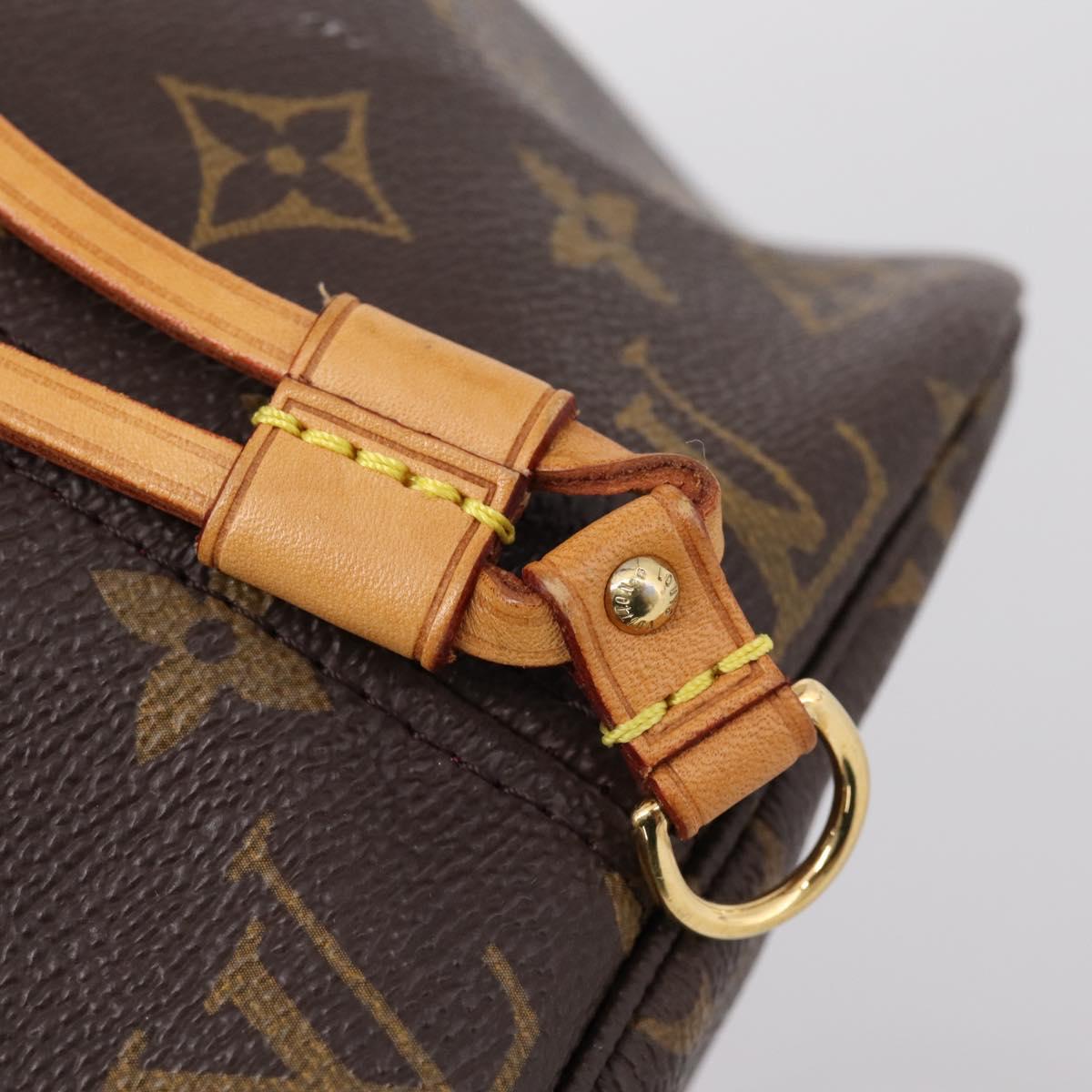 LOUIS VUITTON Monogram Neverfull MM Tote Bag M40156 LV Auth 207259V