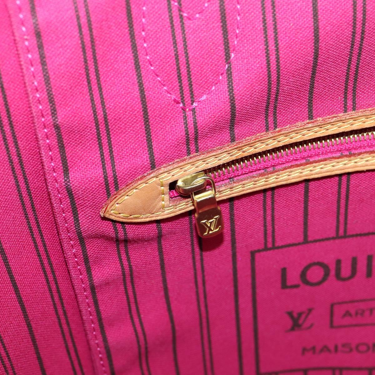 LOUIS VUITTON Monogram Neverfull MM Tote Bag M40156 LV Auth 207259V