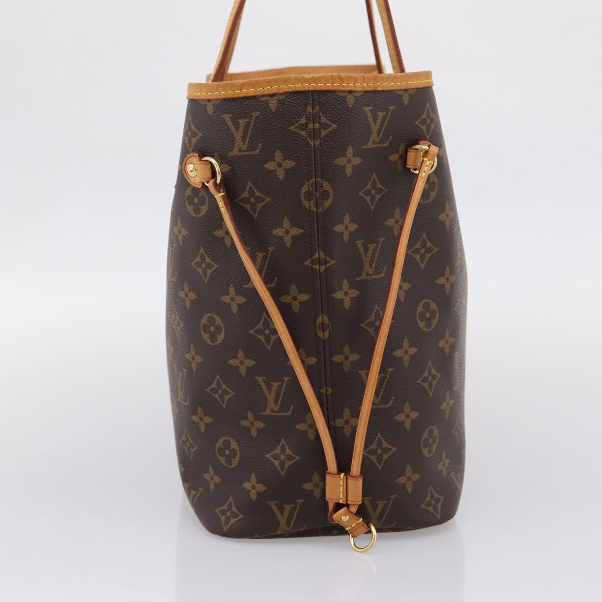 LOUIS VUITTON Monogram Neverfull MM Tote Bag M40156 LV Auth 207259V