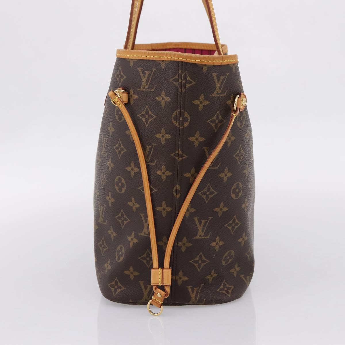 LOUIS VUITTON Monogram Neverfull MM Tote Bag M40156 LV Auth 207259V