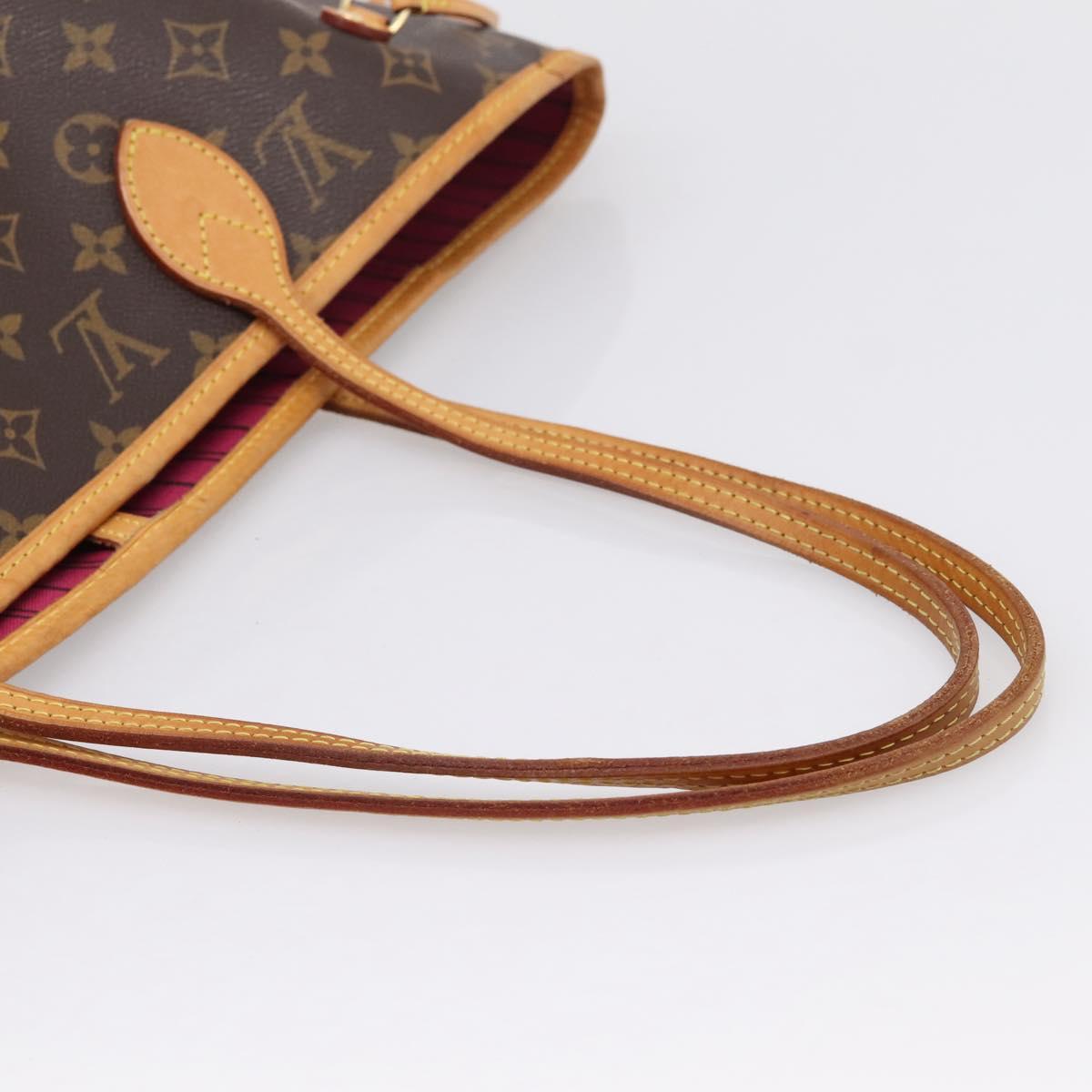 LOUIS VUITTON Monogram Neverfull MM Tote Bag M40156 LV Auth 207259V