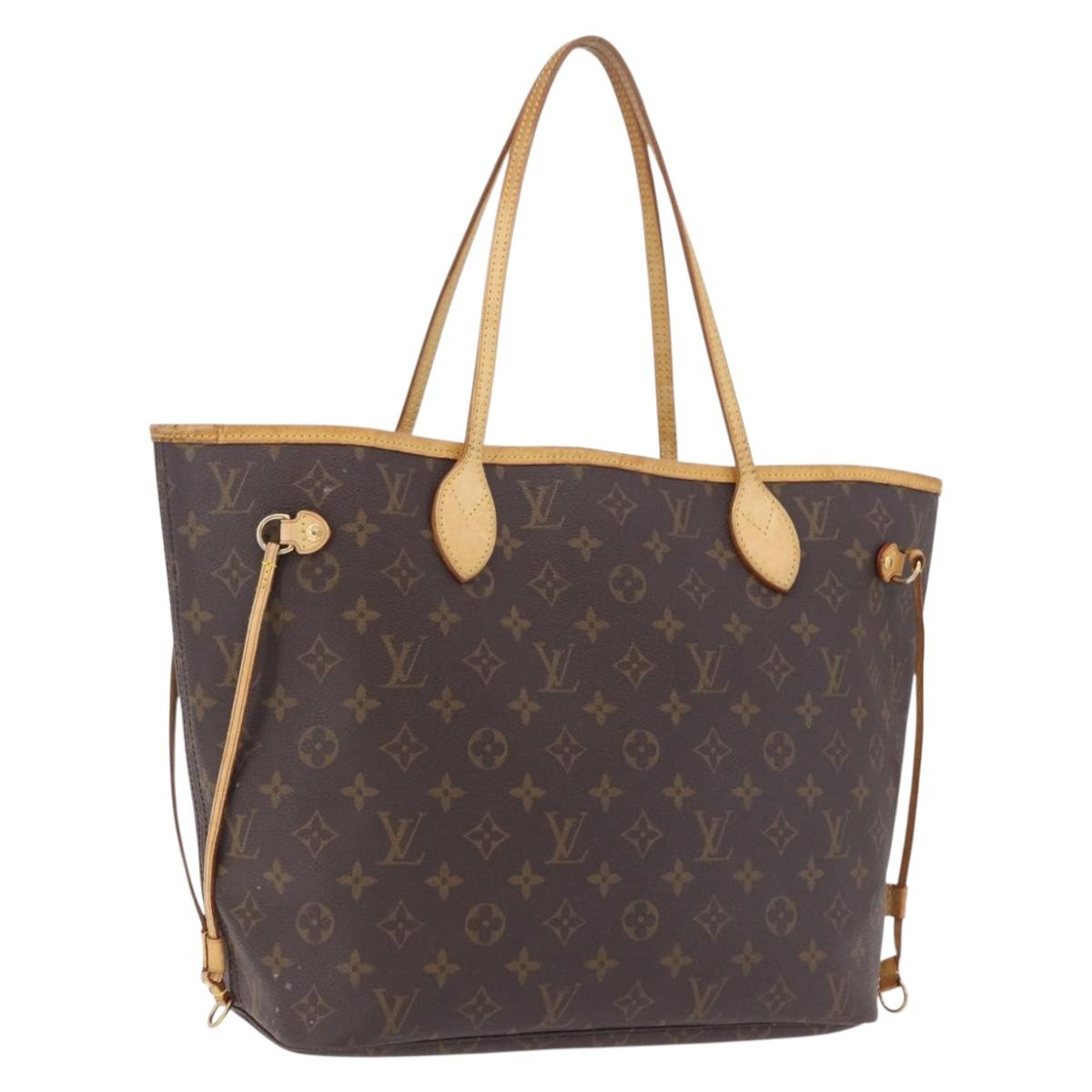 LOUIS VUITTON Monogram Neverfull MM Tote Bag M40156 LV Auth 207260