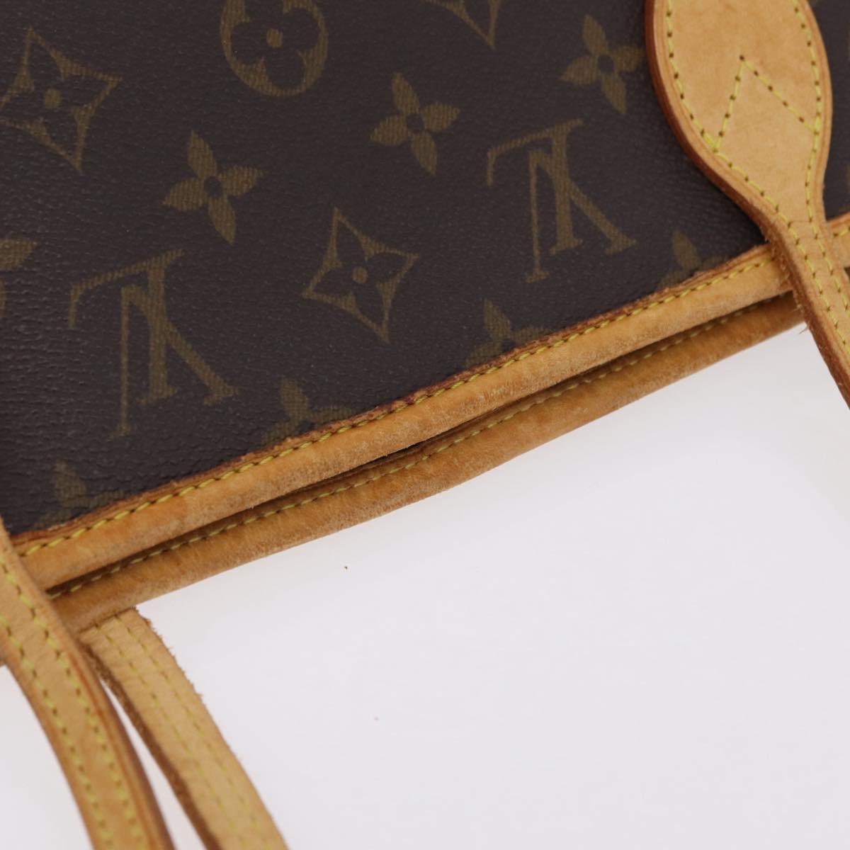 LOUIS VUITTON Monogram Neverfull MM Tote Bag M40156 LV Auth 207260