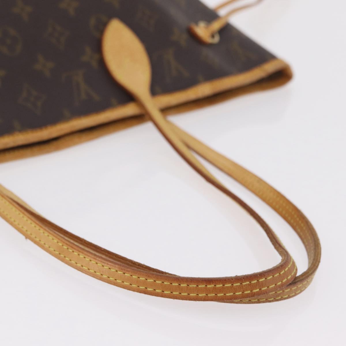 LOUIS VUITTON Monogram Neverfull MM Tote Bag M40156 LV Auth 207260