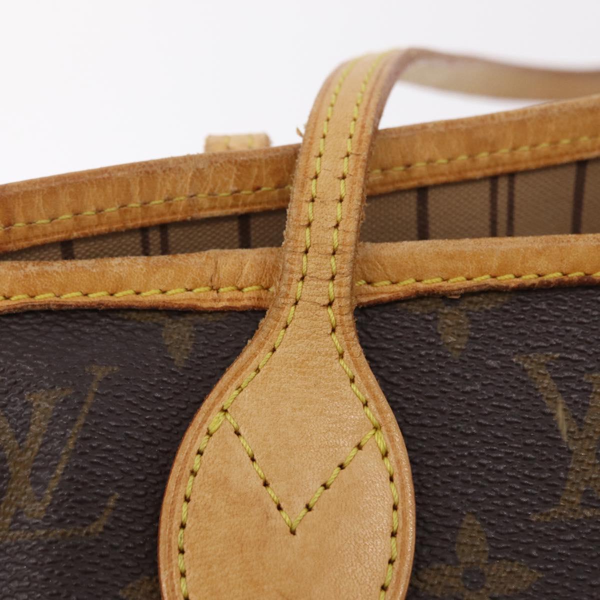 LOUIS VUITTON Monogram Neverfull MM Tote Bag M40156 LV Auth 207260