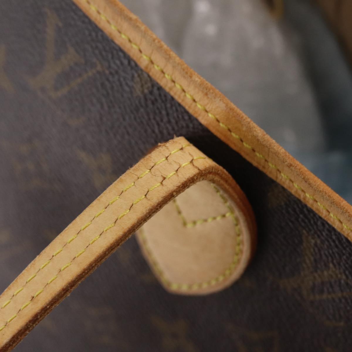LOUIS VUITTON Monogram Neverfull MM Tote Bag M40156 LV Auth 207260