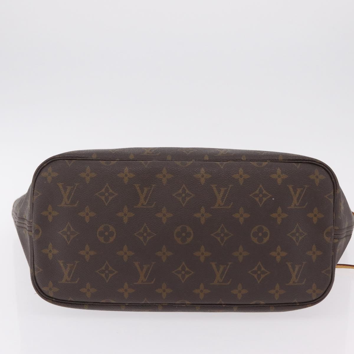 LOUIS VUITTON Monogram Neverfull MM Tote Bag M40156 LV Auth 207260