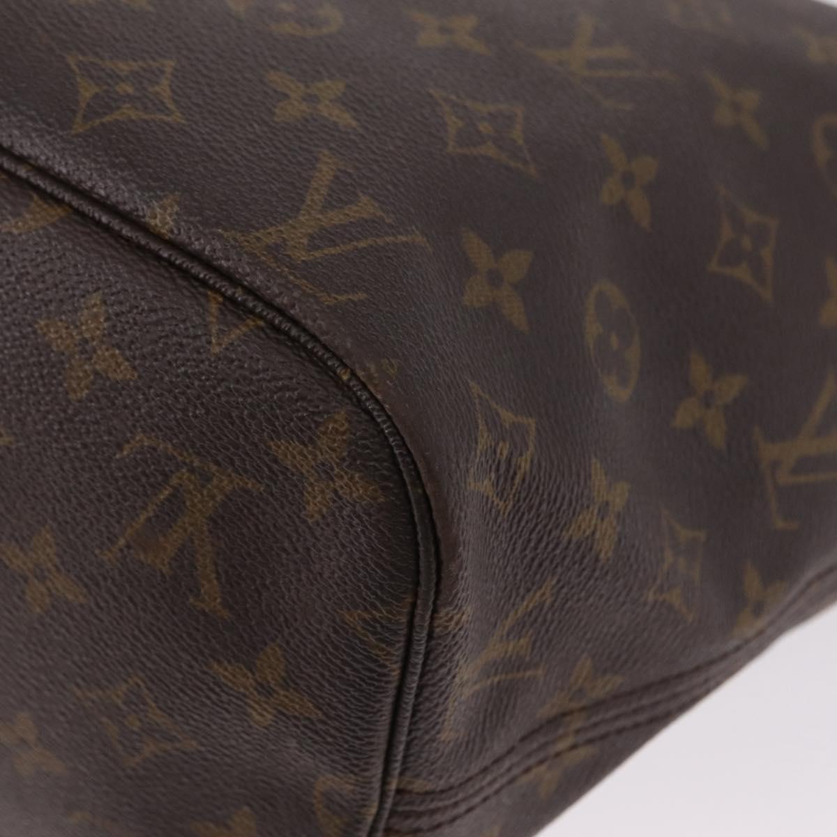LOUIS VUITTON Monogram Neverfull MM Tote Bag M40156 LV Auth 207260