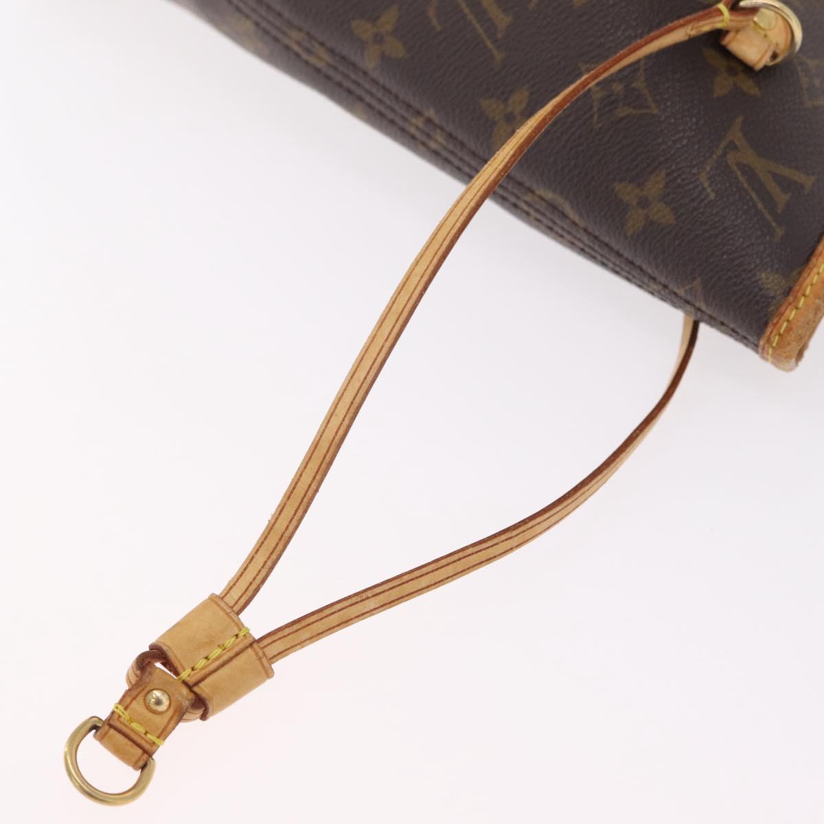 LOUIS VUITTON Monogram Neverfull MM Tote Bag M40156 LV Auth 207260
