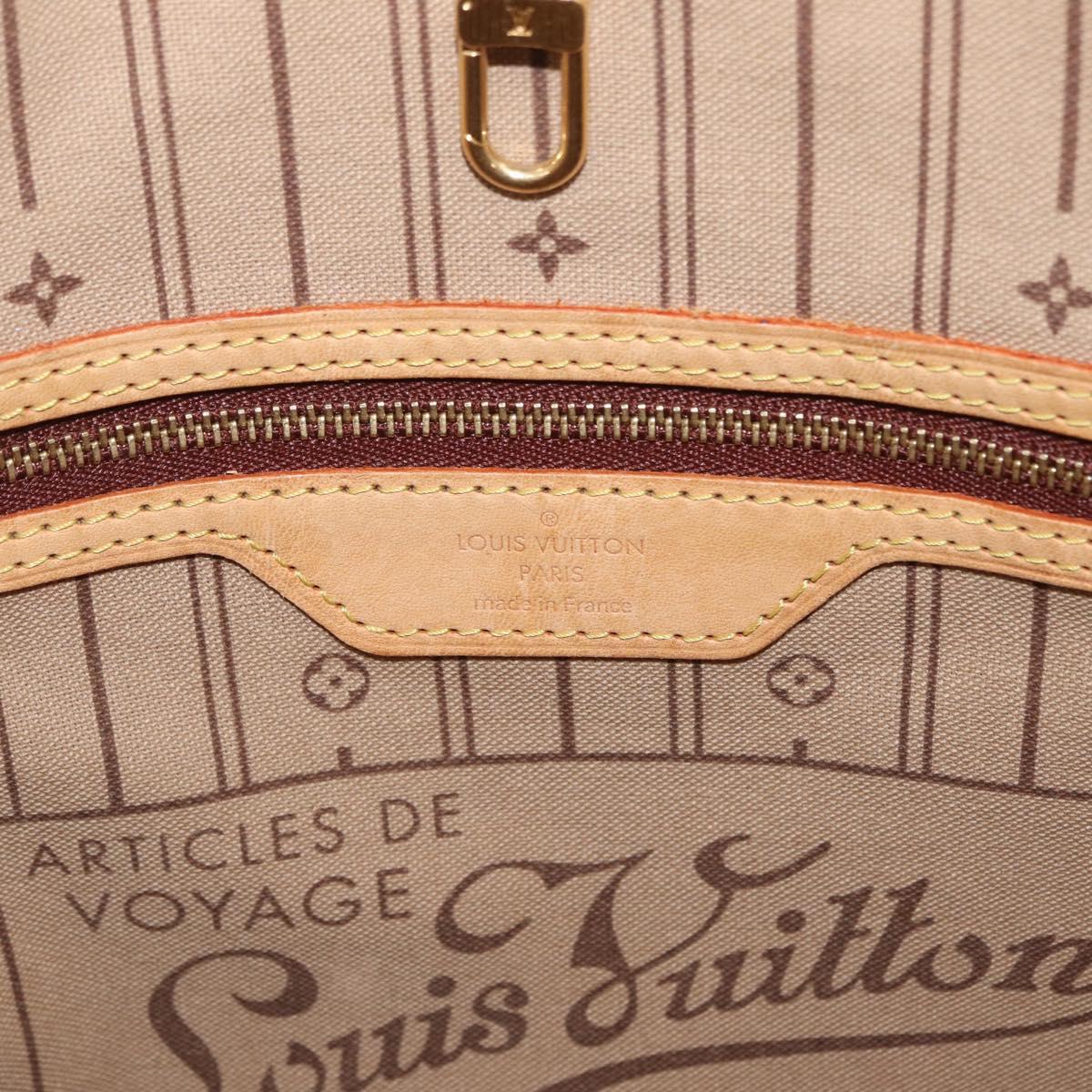 LOUIS VUITTON Monogram Neverfull MM Tote Bag M40156 LV Auth 207260