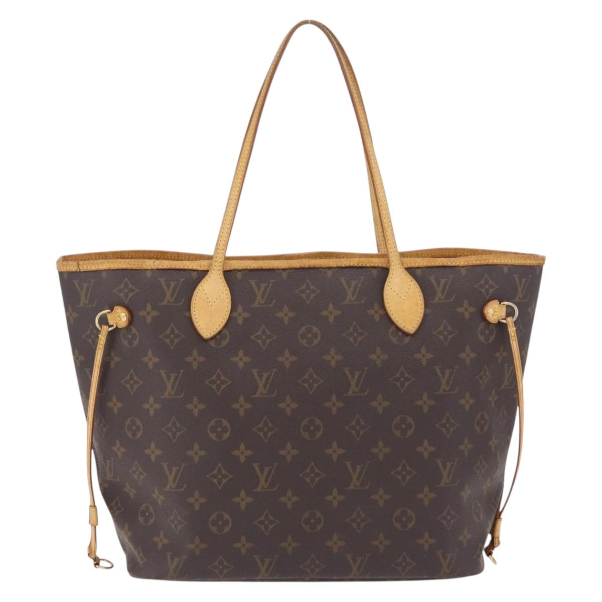 LOUIS VUITTON Monogram Neverfull MM Tote Bag M40156 LV Auth 207260