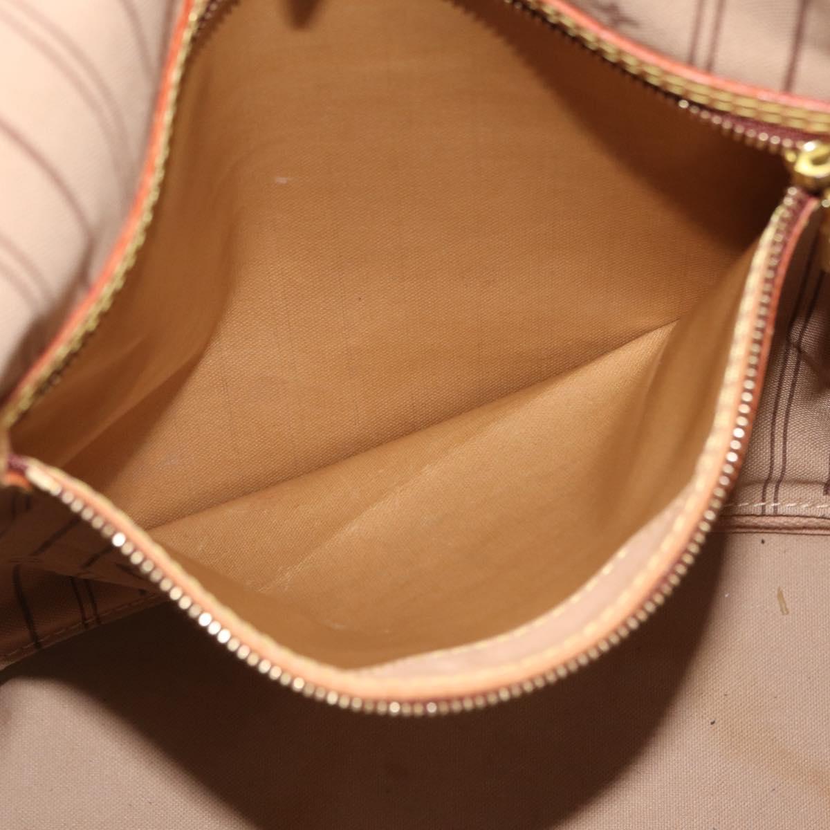 LOUIS VUITTON Monogram Neverfull MM Tote Bag M40156 LV Auth 207260