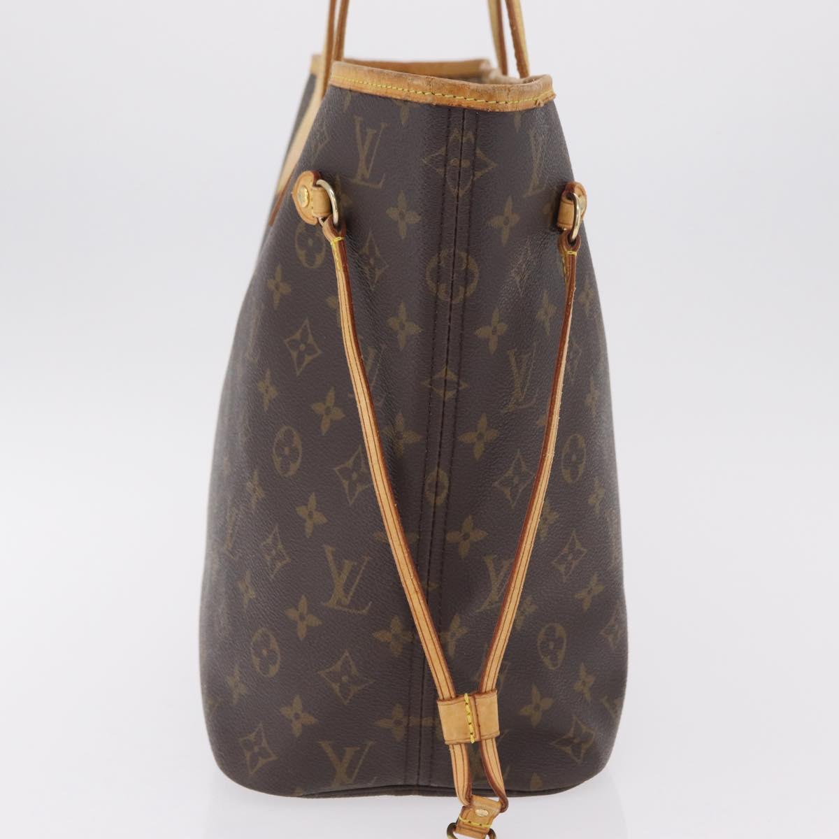 LOUIS VUITTON Monogram Neverfull MM Tote Bag M40156 LV Auth 207260