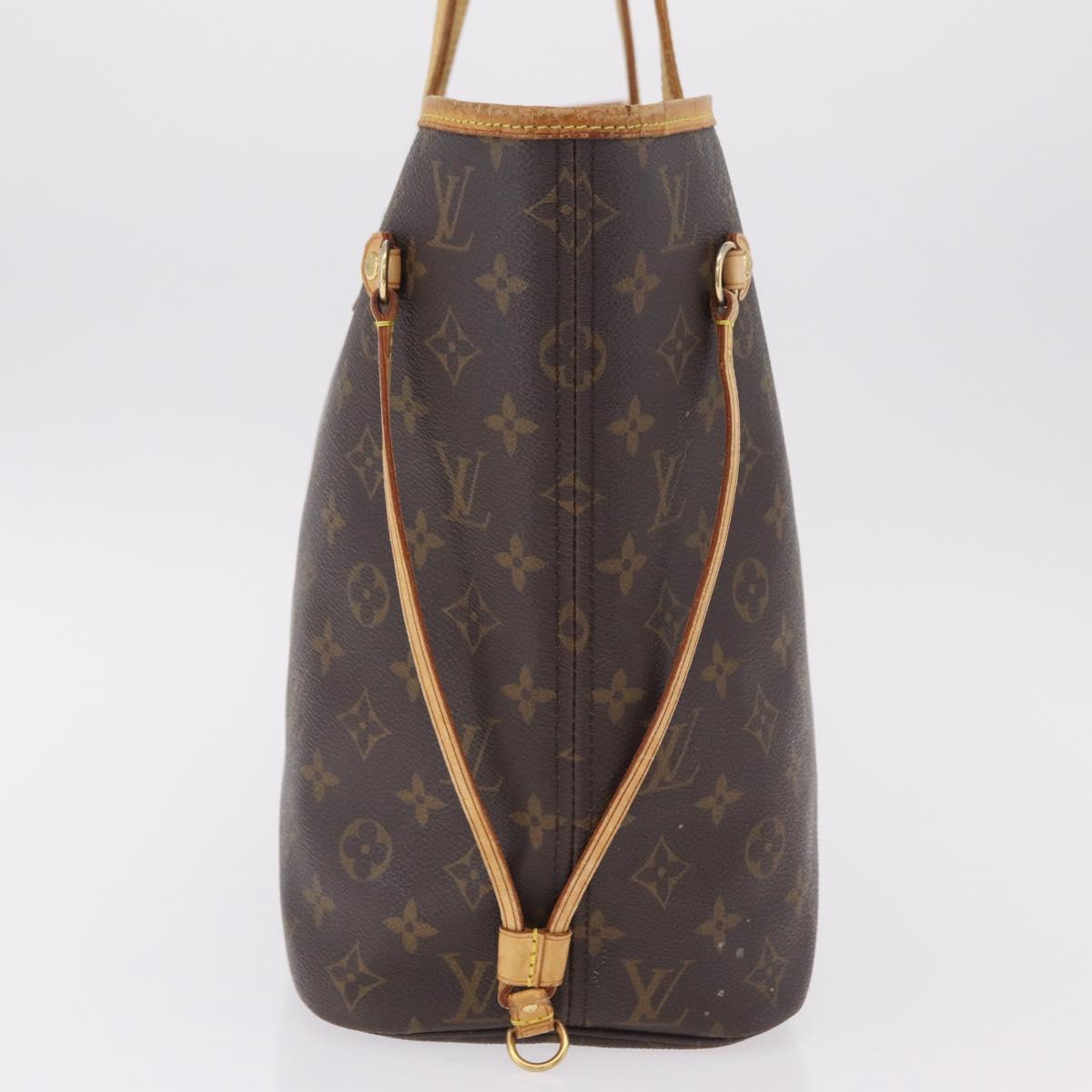 LOUIS VUITTON Monogram Neverfull MM Tote Bag M40156 LV Auth 207260