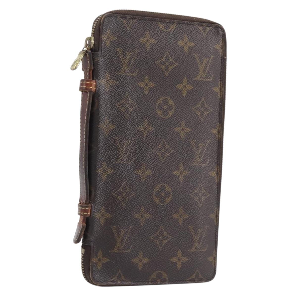 LOUIS VUITTON Monogram Organizer De Voyage Travel Case M60119 LV Auth 207265