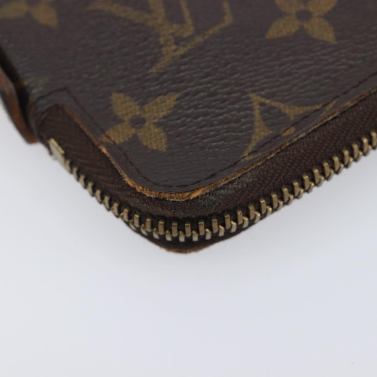 LOUIS VUITTON Monogram Organizer De Voyage Travel Case M60119 LV Auth 207265