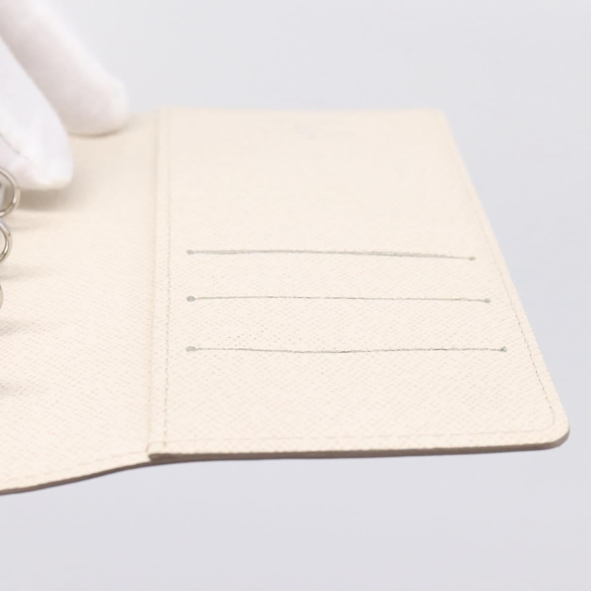 LOUIS VUITTON Epi Agenda PM Day Planner Cover White R2005J LV Auth 207266A