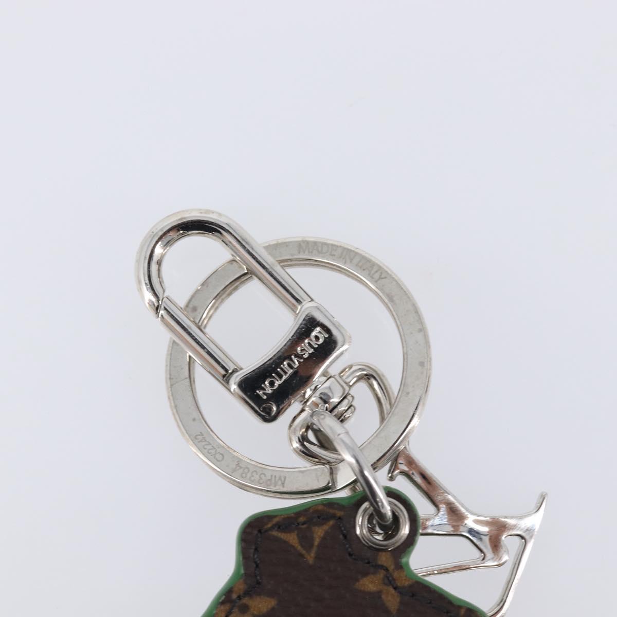 LOUIS VUITTON Monogram Porte Cles LV Painted Charm Leather MP3384 Auth 207273M