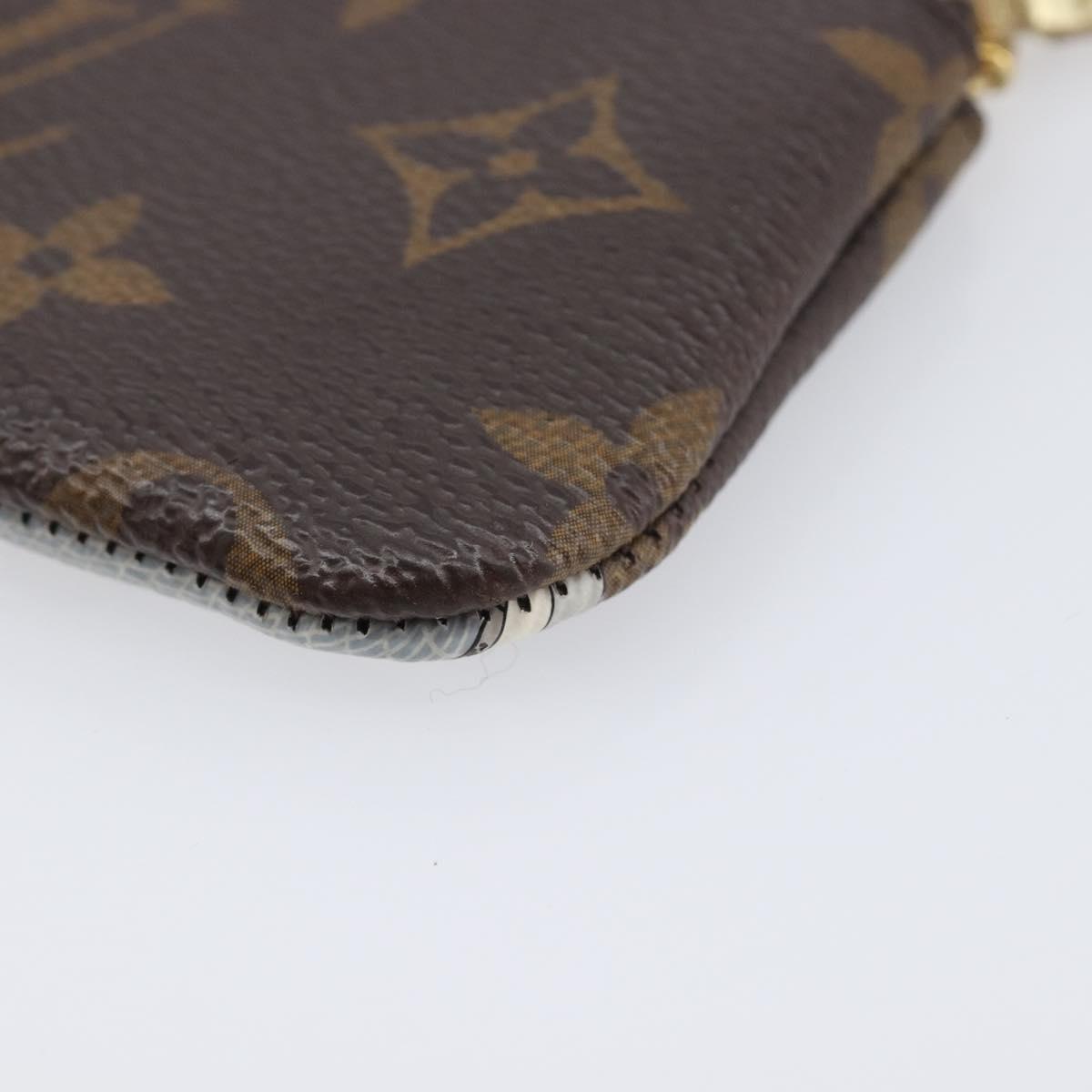 LOUIS VUITTON Monogram Vivienne Pochette Cles Coin Purse M81639 LV Auth 207277M