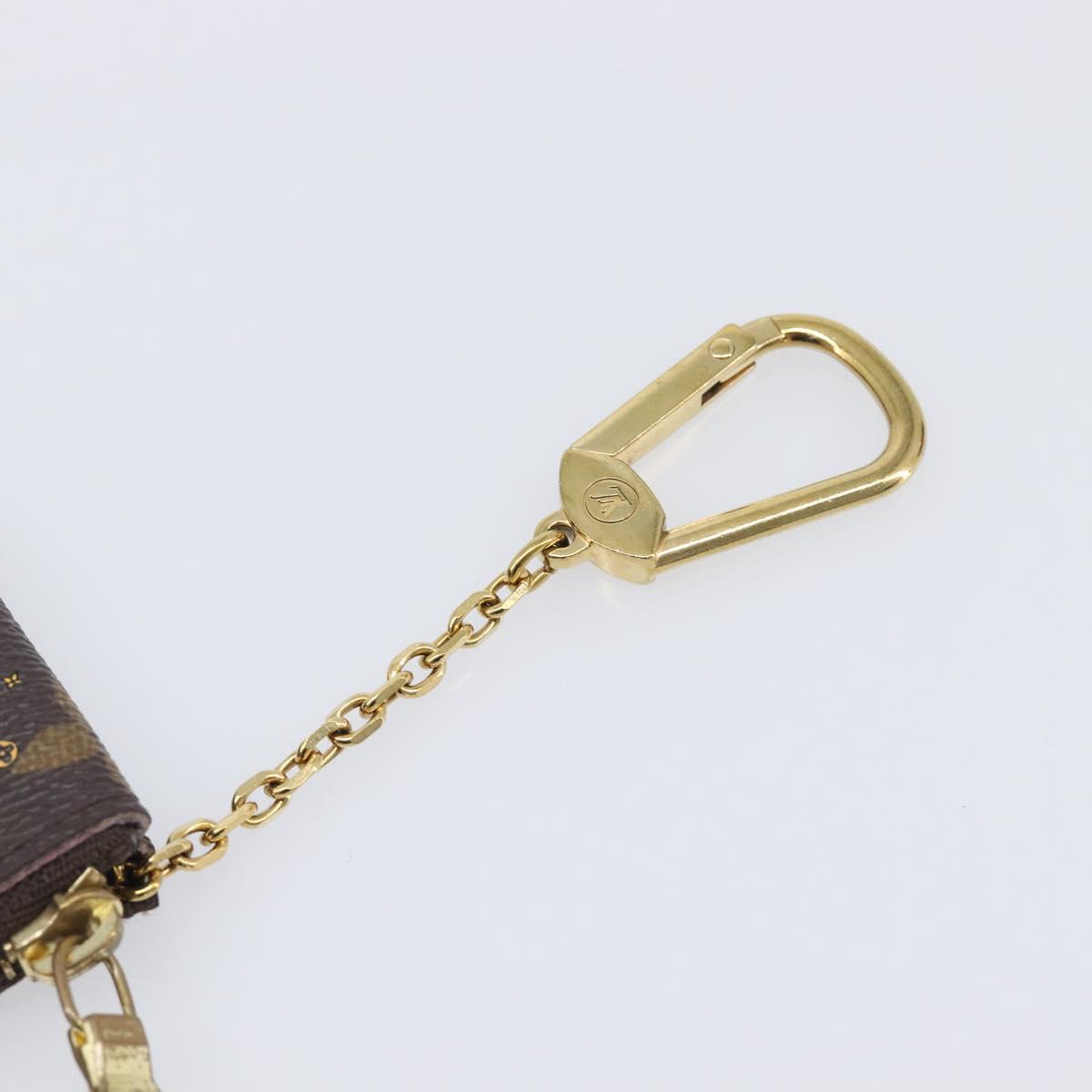 LOUIS VUITTON Monogram Vivienne Pochette Cles Coin Purse M81639 LV Auth 207277M