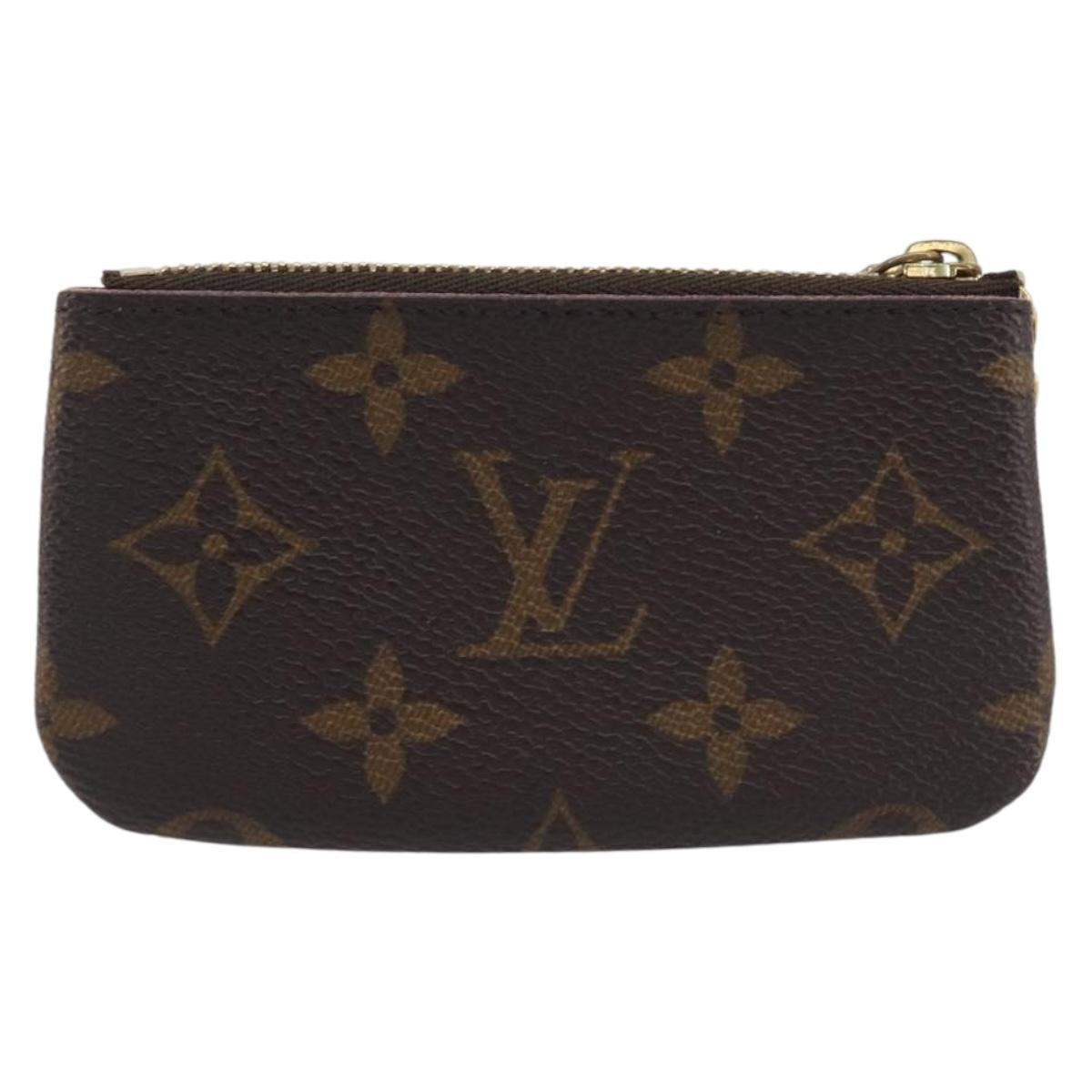 LOUIS VUITTON Monogram Vivienne Pochette Cles Coin Purse M81639 LV Auth 207277M