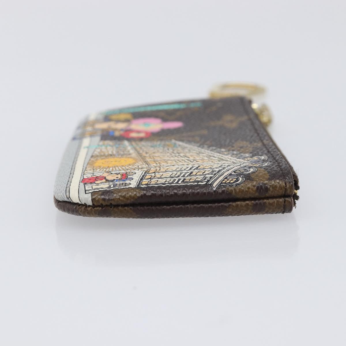 LOUIS VUITTON Monogram Vivienne Pochette Cles Coin Purse M81639 LV Auth 207277M