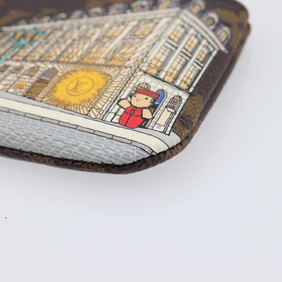 LOUIS VUITTON Monogram Vivienne Pochette Cles Coin Purse M81639 LV Auth 207277M