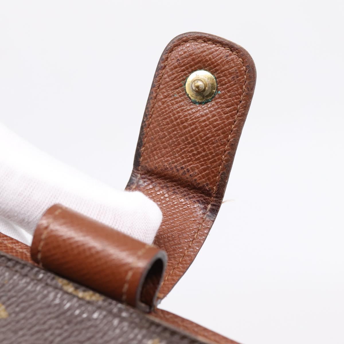 LOUIS VUITTON Monogram Agenda MM Day Planner Cover R20105 LV Auth 207278
