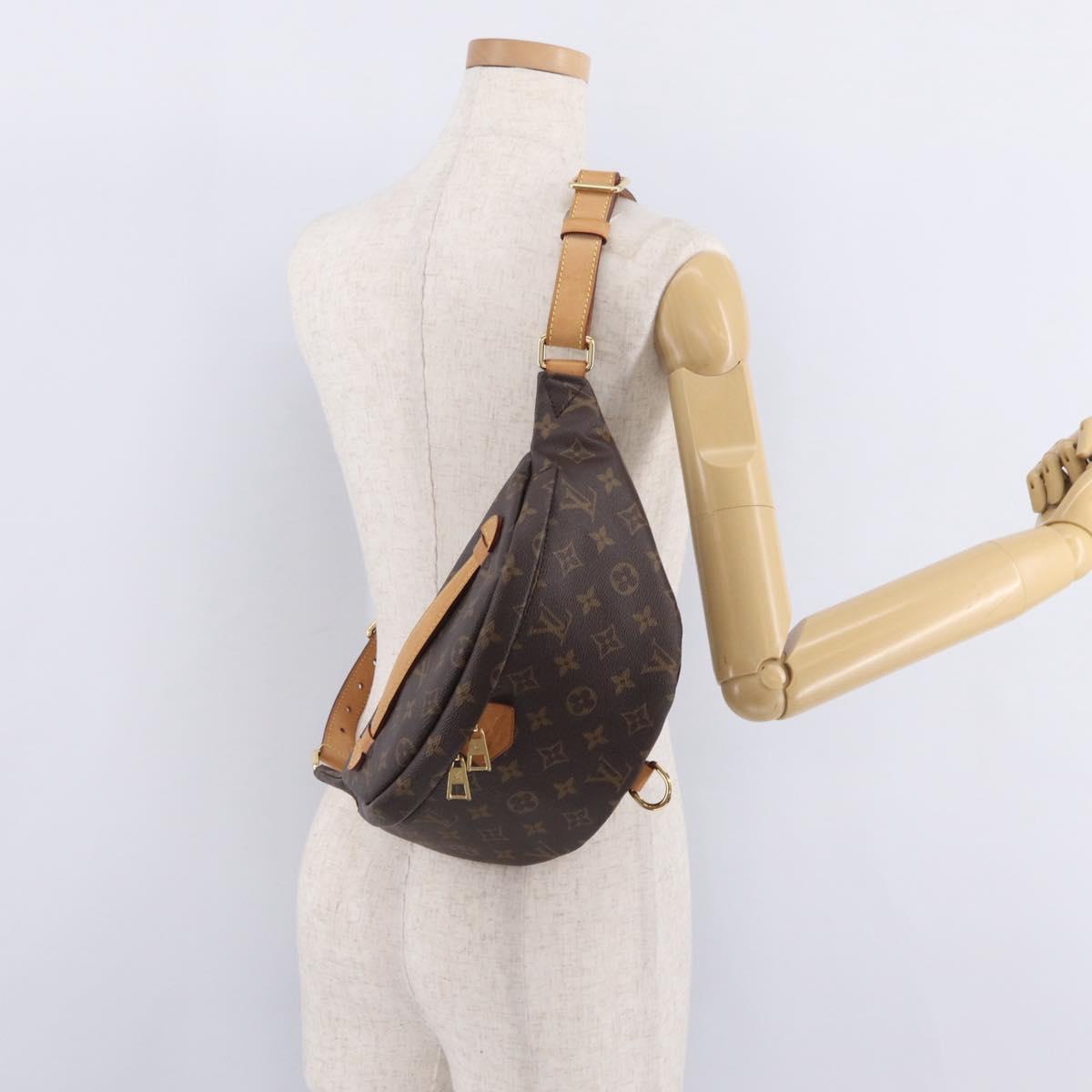 LOUIS VUITTON Monogram Bum Bag Shoulder Bag M43644 LV Auth 207310V