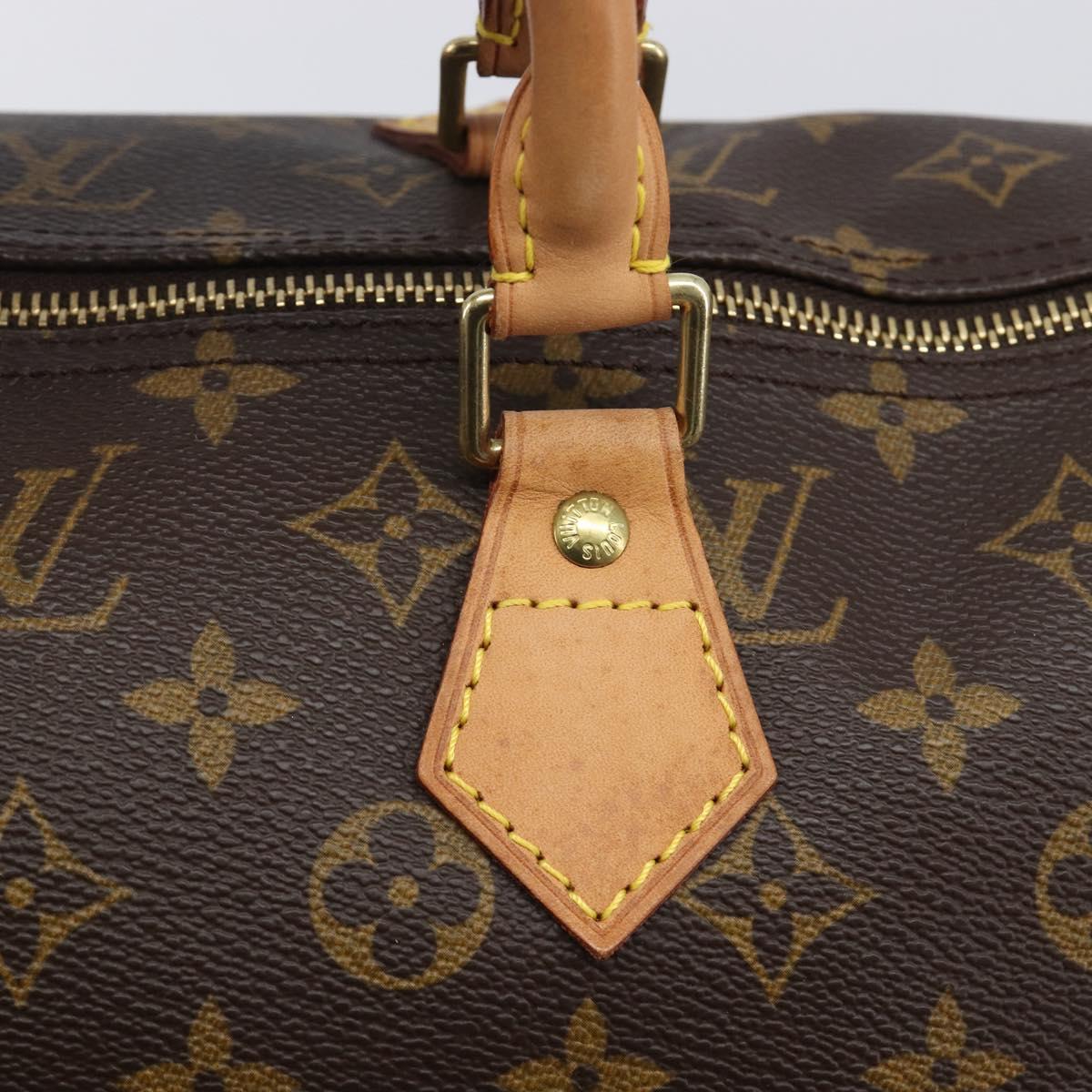 LOUIS VUITTON Monogram Speedy 40 Hand Bag M41522 LV Auth 207318V