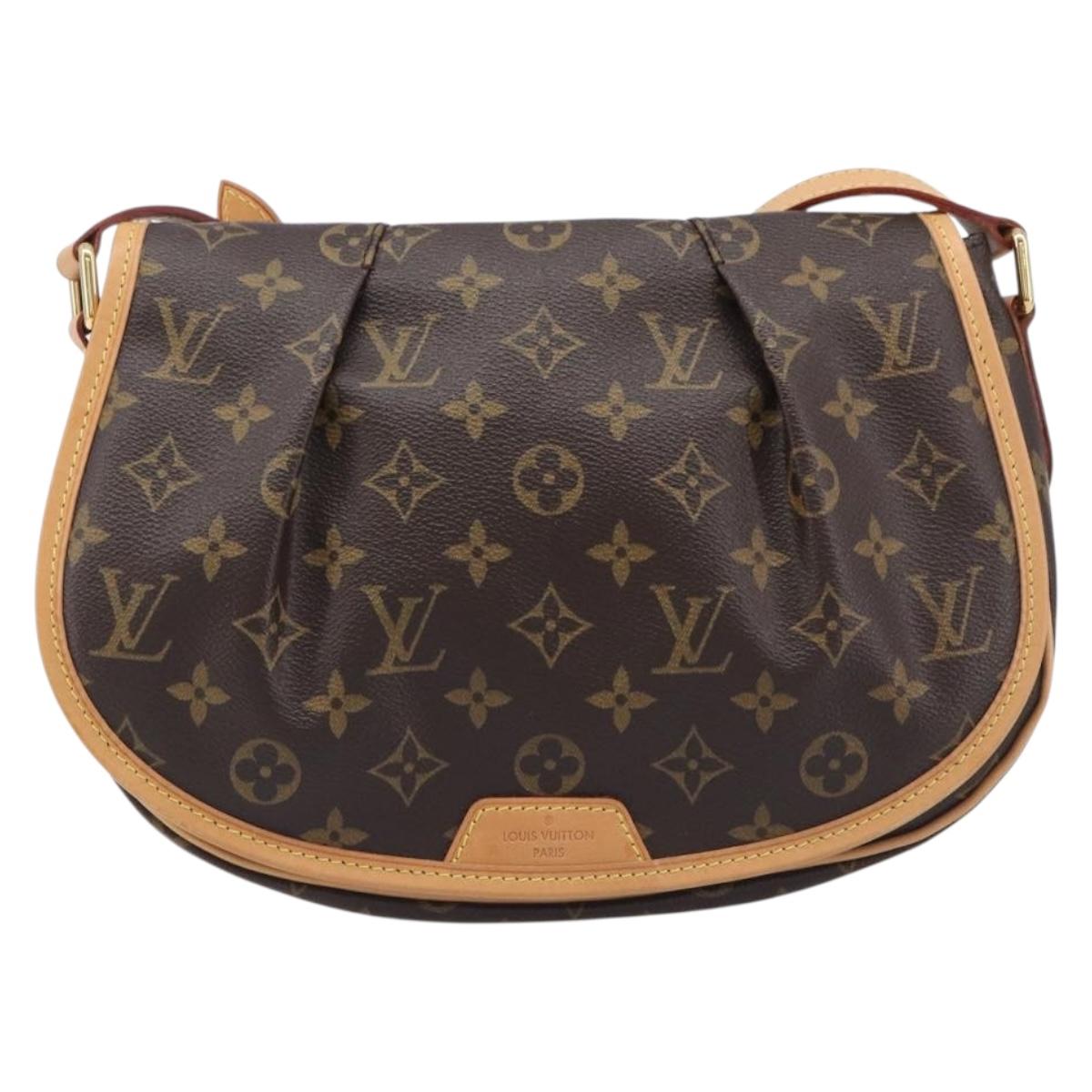 LOUIS VUITTON Monogram Menilmontant PM Shoulder Bag M40474 LV Auth 207347SAV