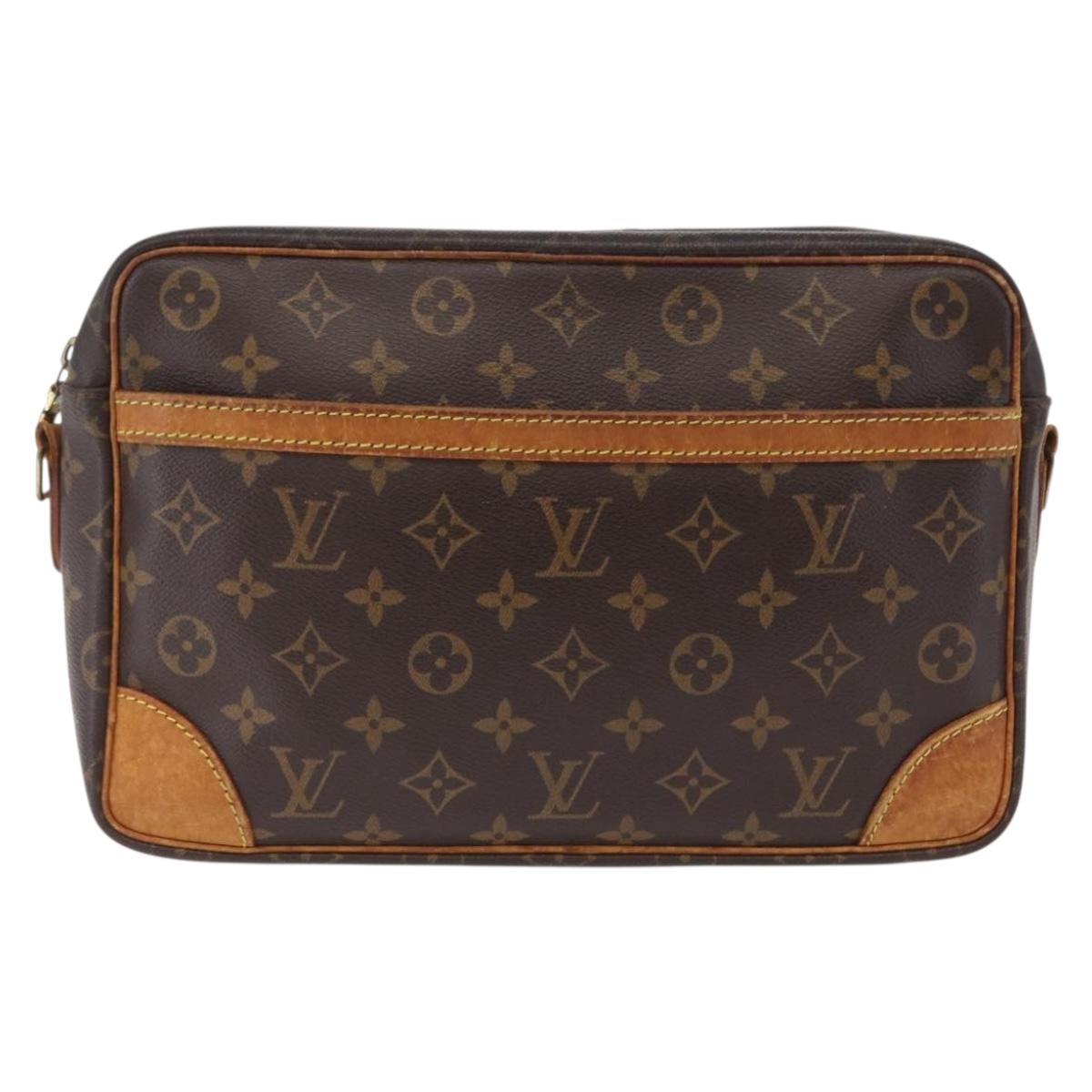 LOUIS VUITTON Monogram Trocadero 27 Shoulder Bag M51274 LV Auth 207374