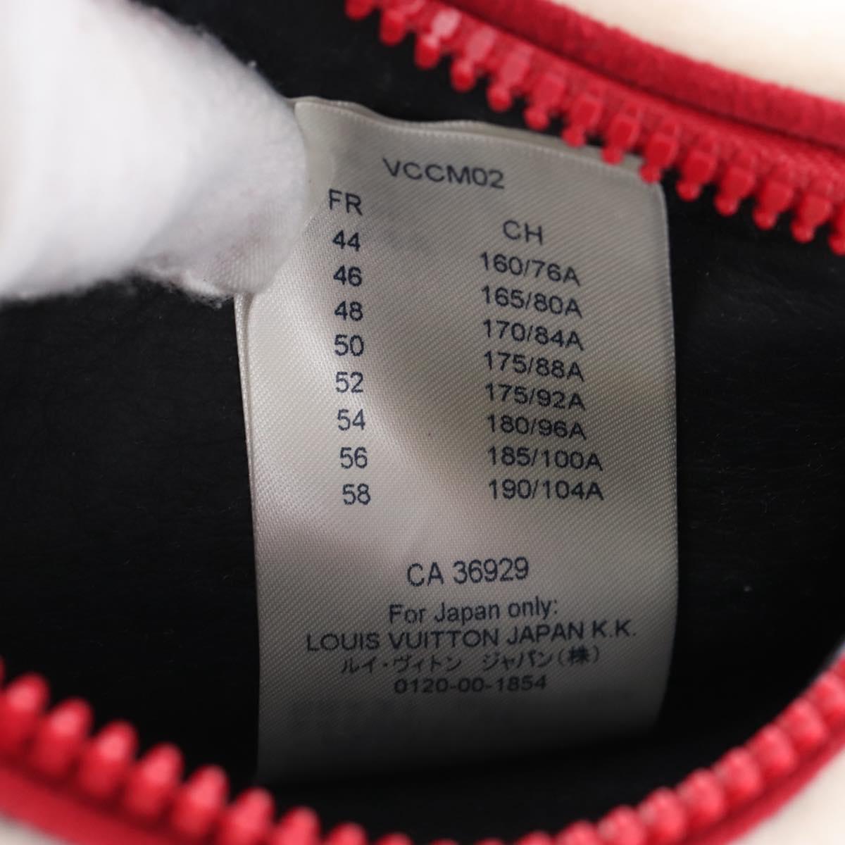 LOUIS VUITTON Best Jacket Wool S Beige LV Auth 207388M