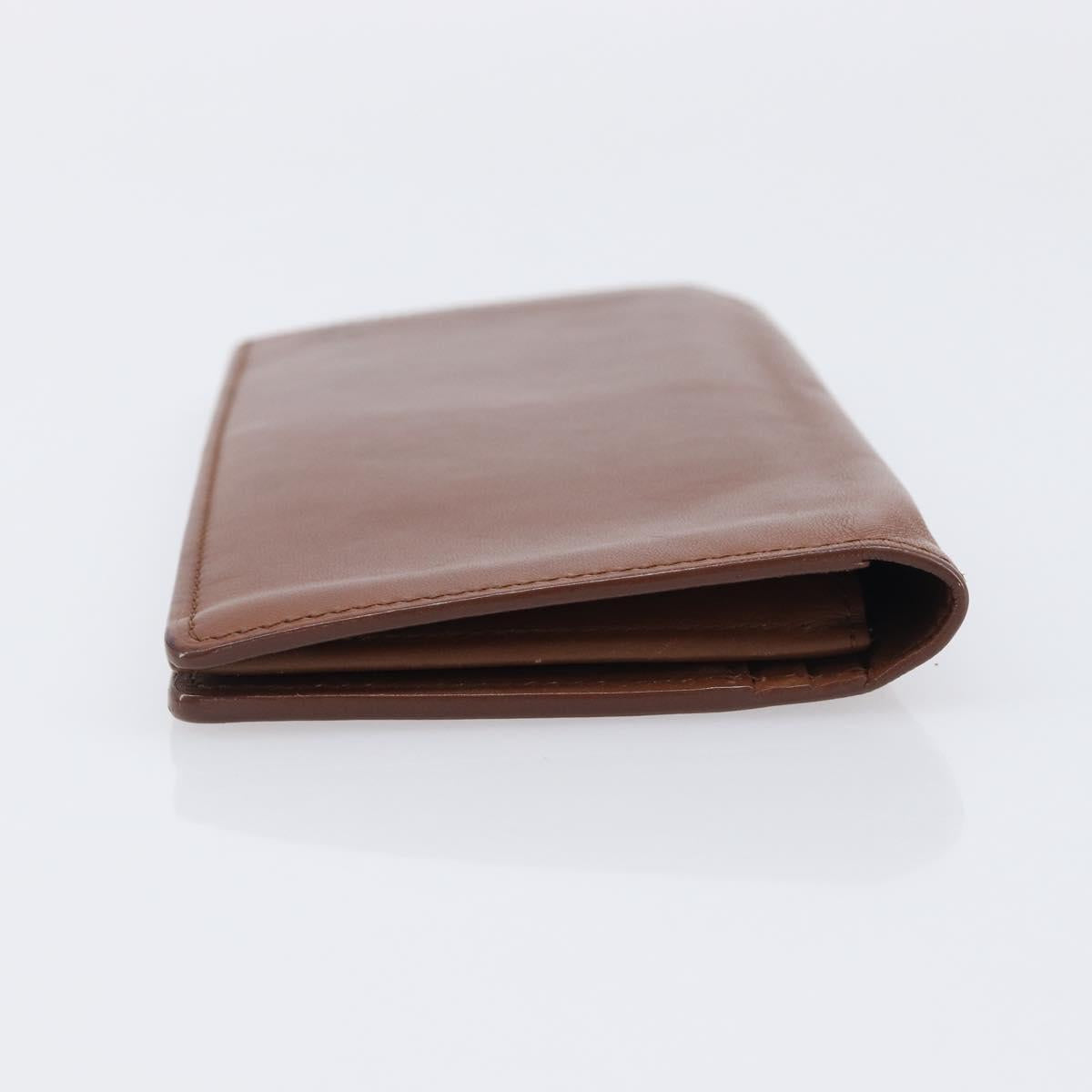 LOUIS VUITTON Portefeuille Braza Long Wallet Calf Skin Brown M61693 Auth 207485V