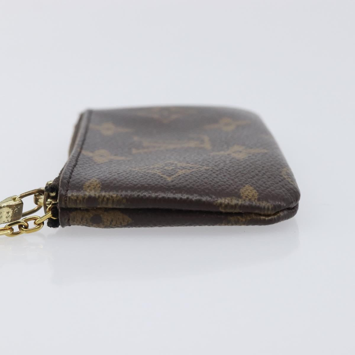 LOUIS VUITTON Monogram Pochette Cles Coin Purse M60033 LV Auth 207499