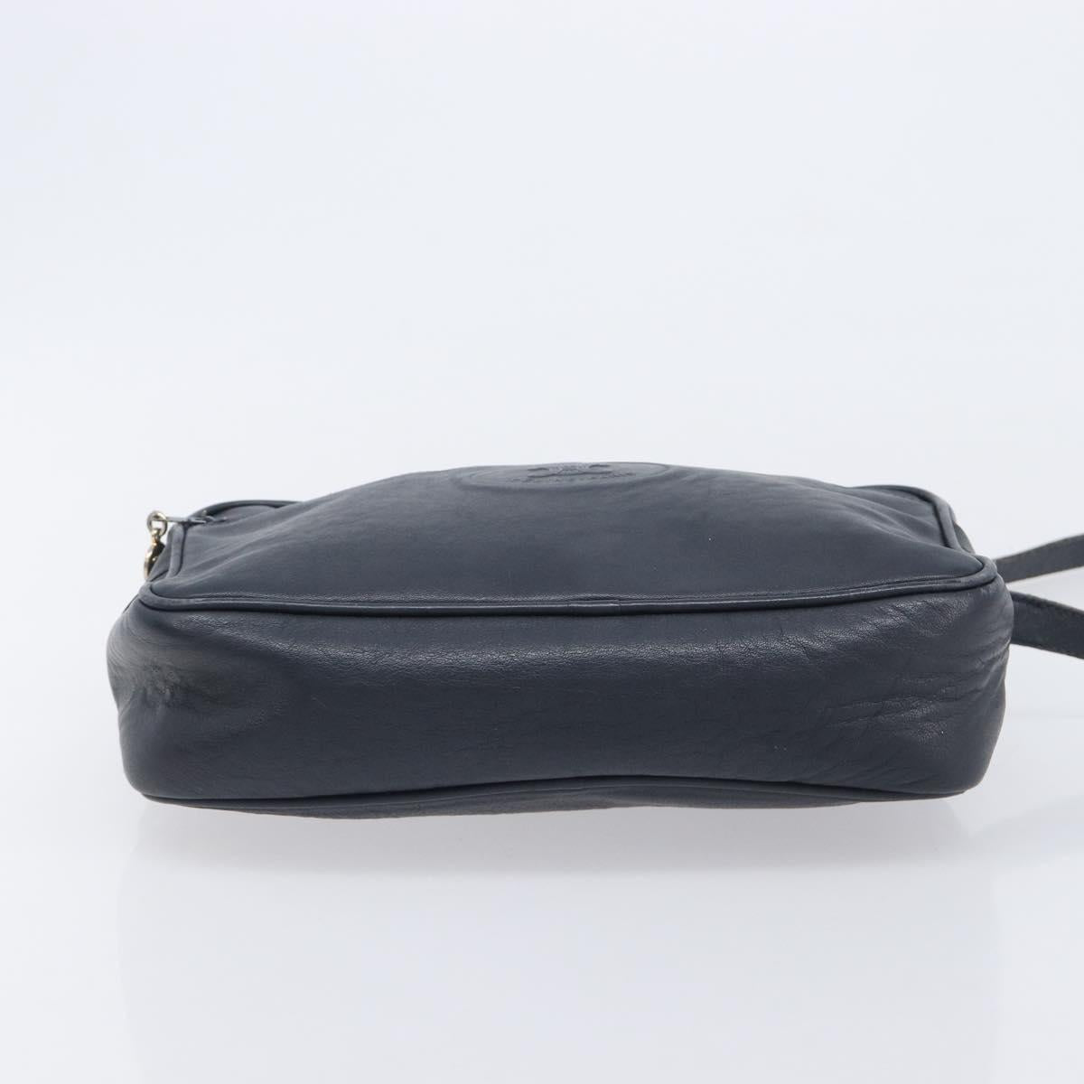CELINE Macadam Canvas C Sulky Bag PVC Leather Suede 2 Set Beige Navy Auth 207528