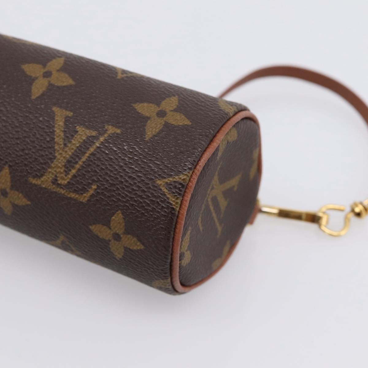 LOUIS VUITTON Monogram Papillon Pouch LV Auth 207531
