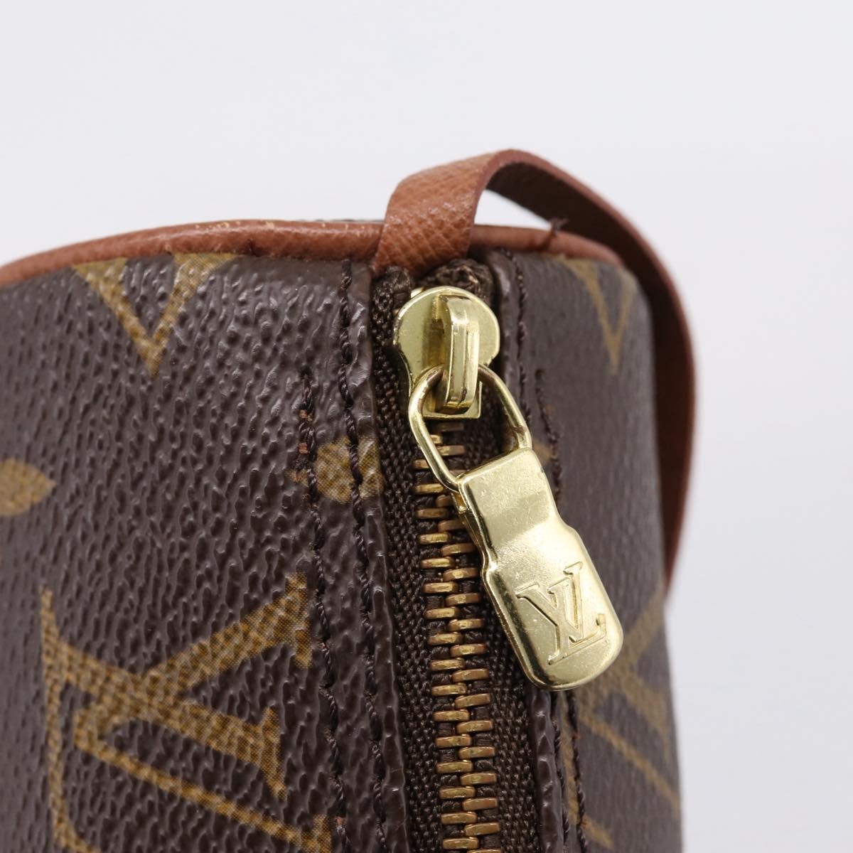 LOUIS VUITTON Monogram Papillon Pouch LV Auth 207531