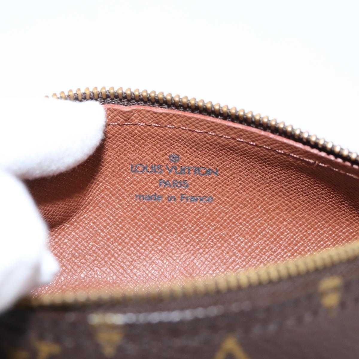 LOUIS VUITTON Monogram Papillon Pouch LV Auth 207531