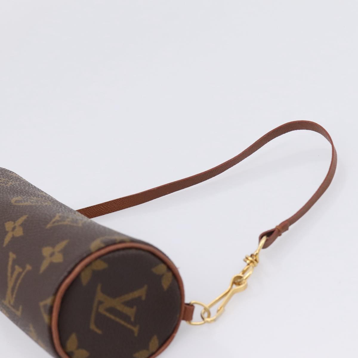 LOUIS VUITTON Monogram Papillon Pouch LV Auth 207531